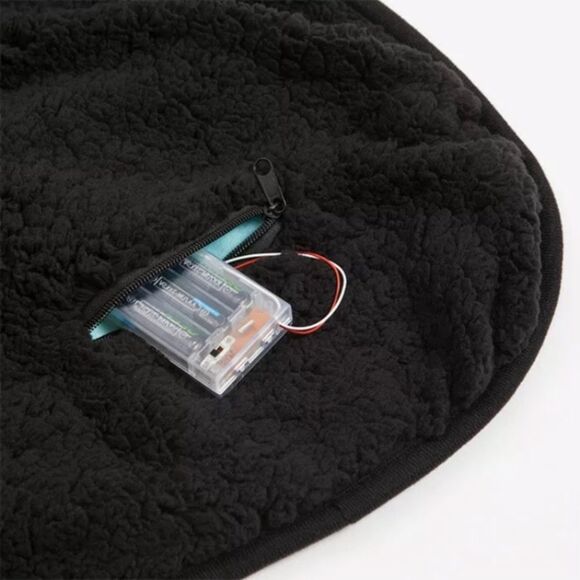 ThinkGeek Space LED Light Up Fleece Sherpa Throw Blanket New Astronaut NWT - Picture 3 of 9